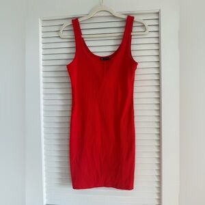 Zara Vibrant Red Mini Dress